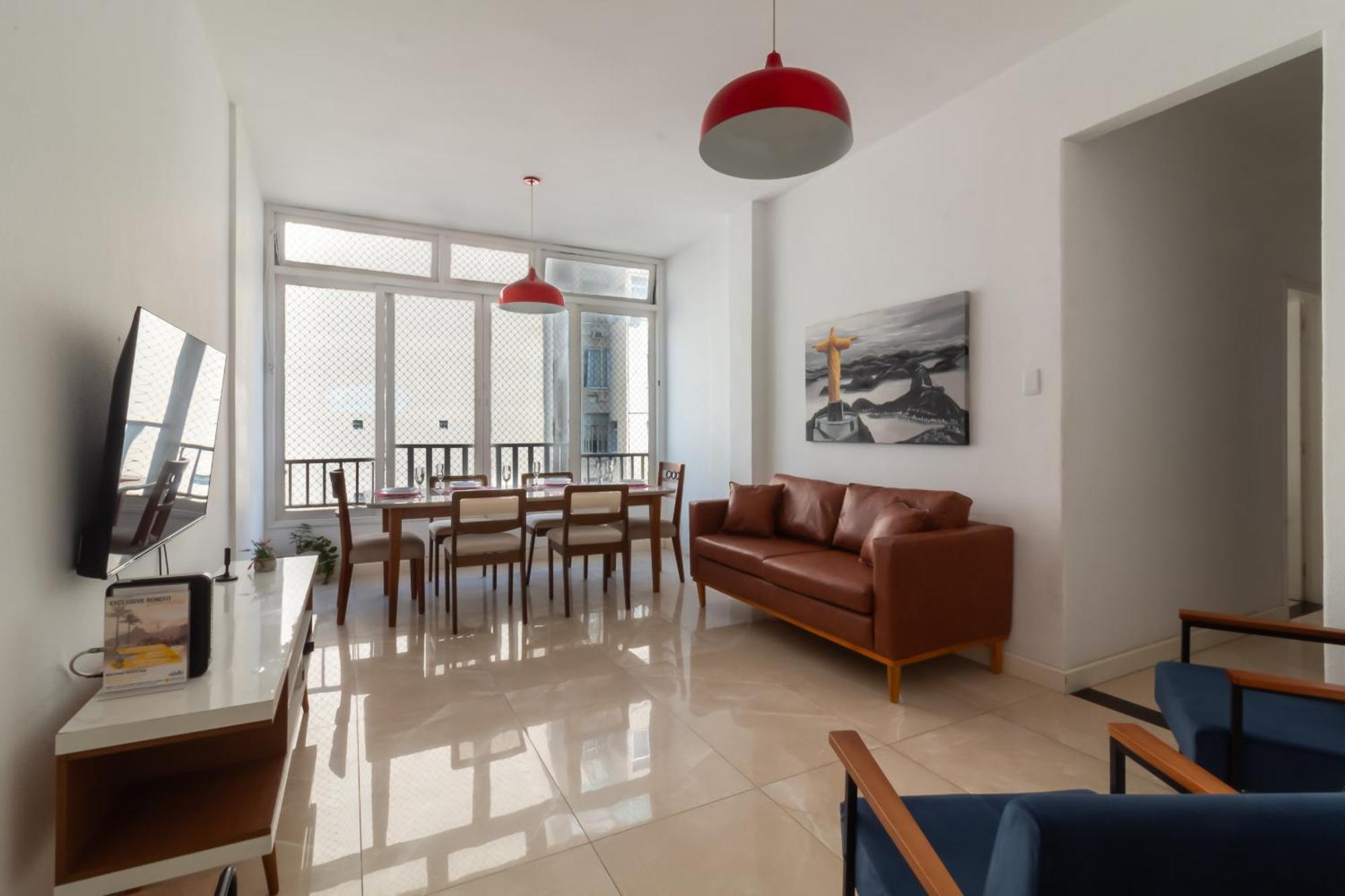 Aconchego Em Copacabana - Para 8 Pessoas - Sf704 Z3 리오데자네이루 외부 사진